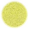 13/o Czech SEED BEADS - Pale Lemon Yellow Greasy