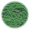 13/o Czech SEED BEADS - Transparent Green