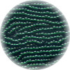 13/o Czech SEED BEADS - Trans. Kelly Green