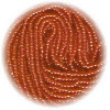 13/o Czech SEED BEADS - Transparent Orange