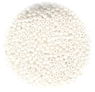 13/o Czech SEED BEADS - Opaque White