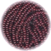 13/o Czech SEED BEADS - Dark Wine Red