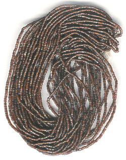 13/o Czech 3-CUT Beads - Trans. Brown