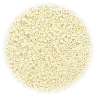 14/o Japanese SEED Beads - Buttermilk Matte
