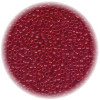 14/o Japanese SEED Beads - Trans. Juicy Red Matte