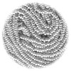 14/o Czech SEED Beads - Metallic Silver