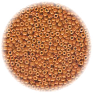 14/o Japanese SEED Beads - Pumpkin Orange Painted