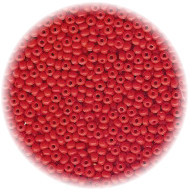 14/o Japanese SEED Beads - Opaque Red