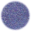14/o Japanese SEED Beads - Trans. Blue, Red/Violet Lined