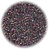 14/o Japanese SEED Beads - Trans. Cranberry Red S/L Irid.