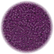 14/o Japanese SEED Beads - Trans. Dark Magenta