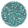 14/o Japanese SEED Beads - Trans. Dk. Turquoise S/L
