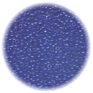 14/o Japanese SEED Beads - Trans. Royal Blue