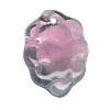10x14mm Transparent Purple Pressed Glass GRAPES Charm Beads