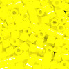 15/o HEX BEADS: Bright Yellow