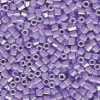 15/o HEX BEADS: Bright Lavender