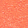 15/o HEX BEADS: Bright Orange