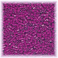 15/o HEX BEADS: Dark Fuchsia Plum