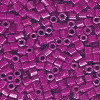 15/o HEX BEADS: Dark Fuchsia Plum