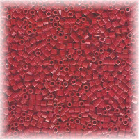 15/o HEX BEADS: Dark Red