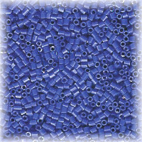 15/o HEX BEADS: Dark Royal Blue