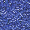 15/o HEX BEADS: Dark Royal Blue