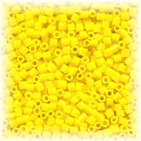 15/o HEX BEADS: Dark Yellow