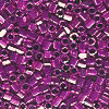 15/o HEX BEADS: Metallic Fuchsia