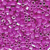 15/o HEX BEADS: Opaque Fuchsia