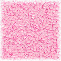 15/o HEX BEADS: Hot Pink