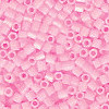 15/o HEX BEADS: Hot Pink