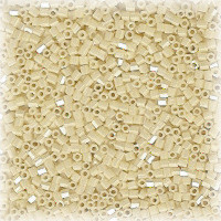 15/o HEX BEADS: Lt. Buckskin Pearl