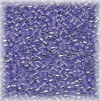 15/o HEX BEADS: Light Purple