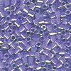 15/o HEX BEADS: Light Purple