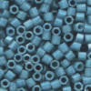 15/o HEX BEADS: Montana Blue