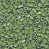 15/o HEX BEADS: Olive Green