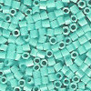 15/o HEX BEADS: Turquoise Green