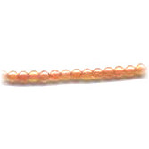 2mm Peach Aventurine ROUND Beads - 16" Strand