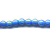 2mm Turquoise Dyed Howlite ROUND Beads - 16" Strand