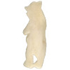 1"x 3" Carved Bone STANDING BEAR Animal Fetish PENDANT / Focal Bead Compnent