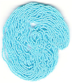 12/o Czech 3-CUT Beads - Light Blue