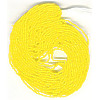 12/o Czech 3-CUT Beads - Opaque Yellow