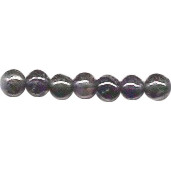 3mm Dark Blue Iolite ROUND Beads - 14" Strand