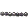 3mm Dark Blue Iolite ROUND Beads - 14" Strand