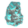 30x40mm Natural Blue Mexican Turquoise STONE, NUGGET Bead