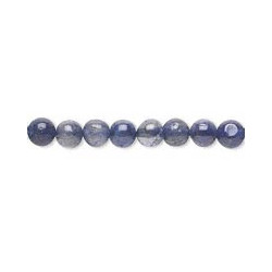 4mm Iolite ROUND Beads