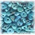 3-5mm Natural Blue Mexican Turquoise CHIP/NUGGET Beads