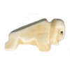 10x20mm Antiqued Bone BUFFALO Animal Fetish Bead