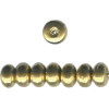 3x5mm Metallic Bronze Acrylic RONDELLE Beads