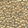 2mm Metallic Gold Acrylic ROUND Beads